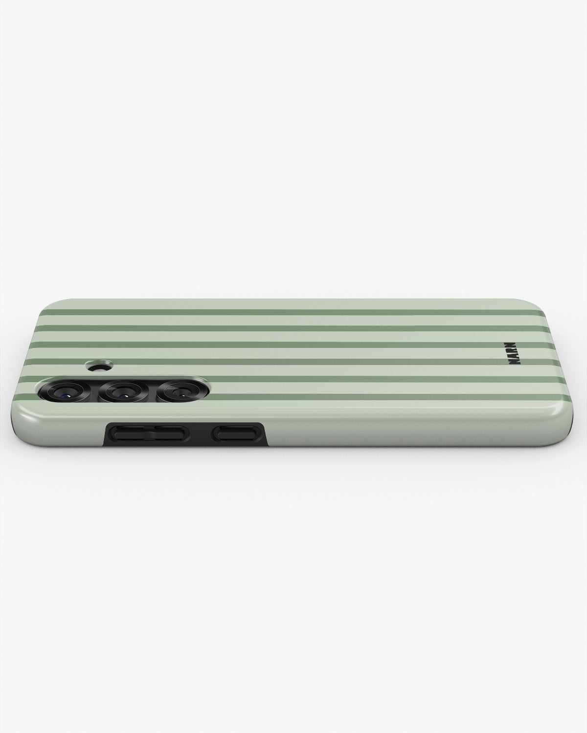 Samsung Galaxy A36 Tough Case – Sage Stripes - View 3