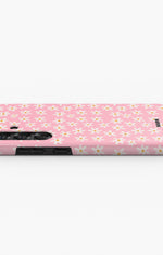 Samsung Galaxy A36 Tough Case – Pink Daisy - View 3