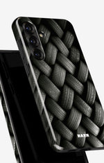 Samsung Galaxy A36 Tough Case – Tires Wall - View 4