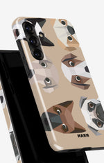 Samsung Galaxy A36 Tough Case – Cute Dogs - View 4