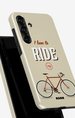 Samsung Galaxy A36 Tough Case – Ride My Bicycle - View 4
