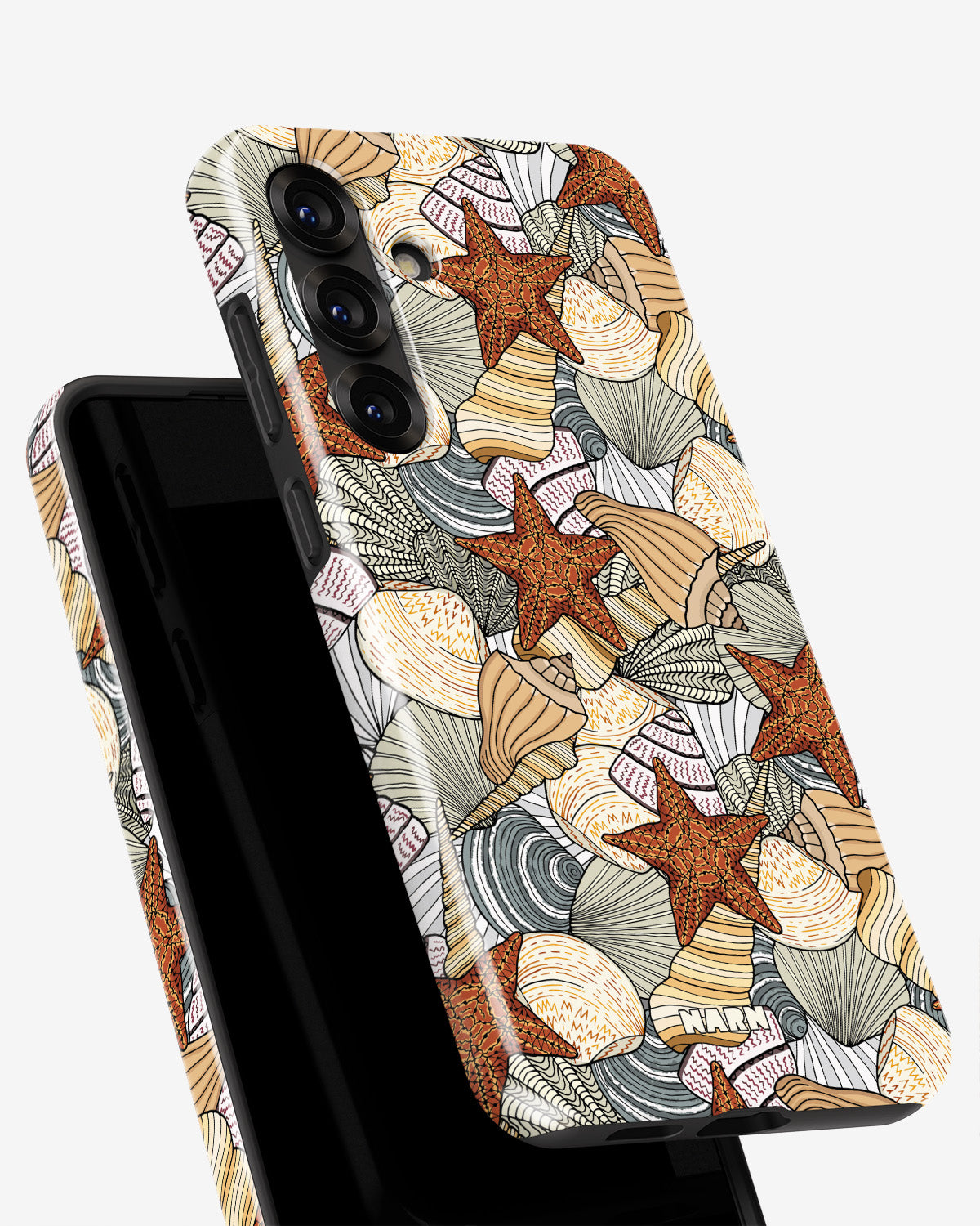 Samsung Galaxy A36 Tough Case – Sea Shells - View 4