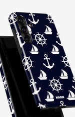 Samsung Galaxy A36 Tough Case – Deep Blue Voyage - View 4