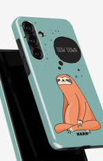 Samsung Galaxy A36 Tough Case – Slow Down Sloth - View 4