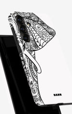 Samsung Galaxy A36 Tough Case – Mandala Elephant - View 4