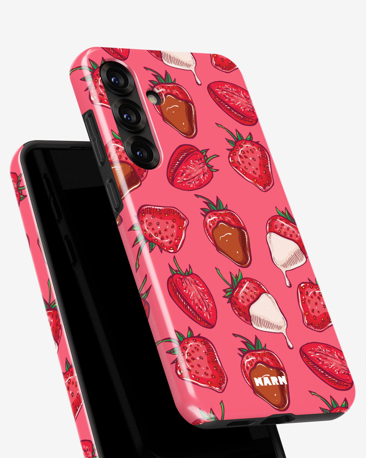 Samsung Galaxy A36 Tough Case – Strawberry Chocolate - View 4