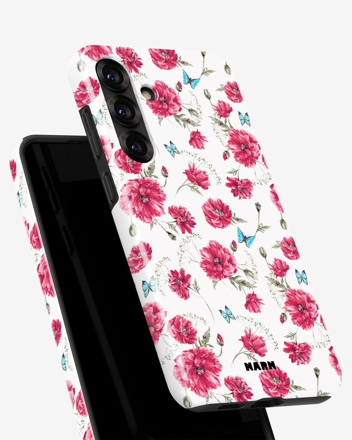 Samsung Galaxy A36 Tough Case – Poppies in Bloom - View 4