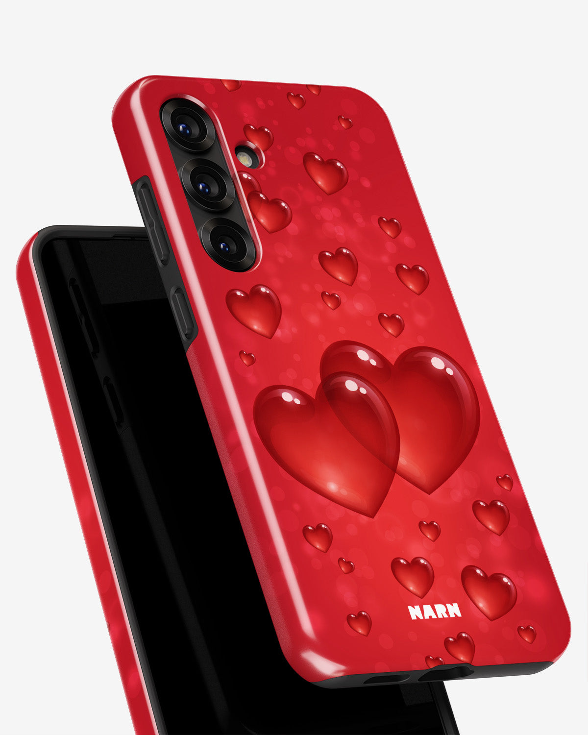 Samsung Galaxy A36 Tough Case – Red Romance - View 4