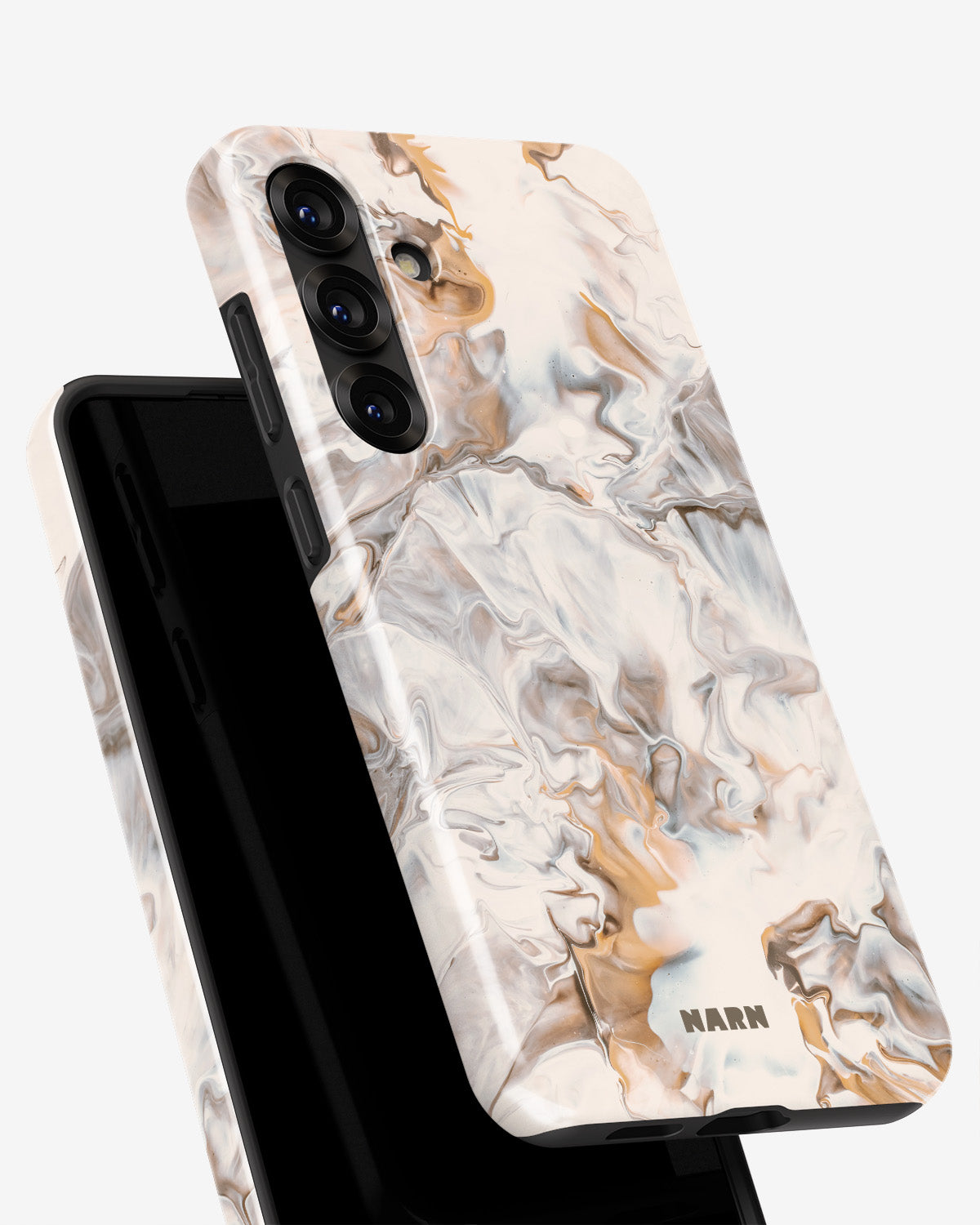 Samsung Galaxy A36 Tough Case – Icy Caramel - View 4