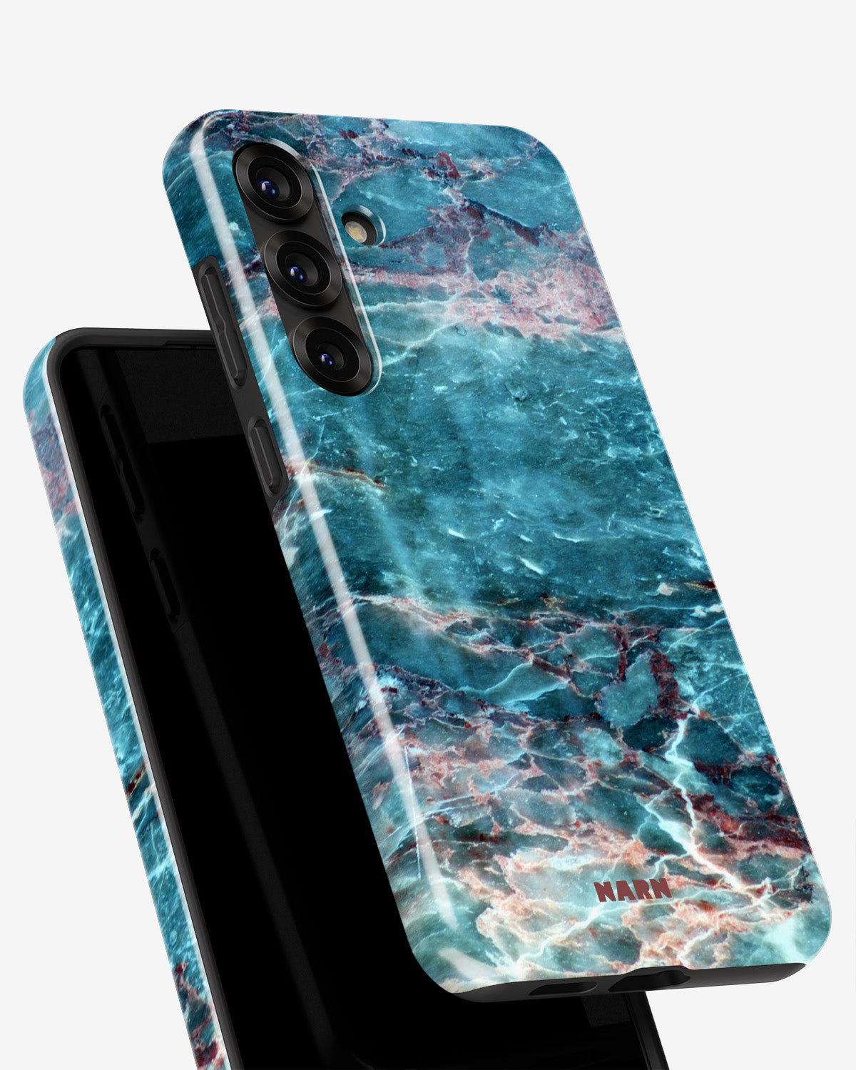 Samsung Galaxy A36 Tough Case – Icy Marble - View 4