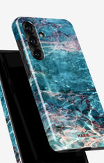 Samsung Galaxy A36 Tough Case – Icy Marble - View 4
