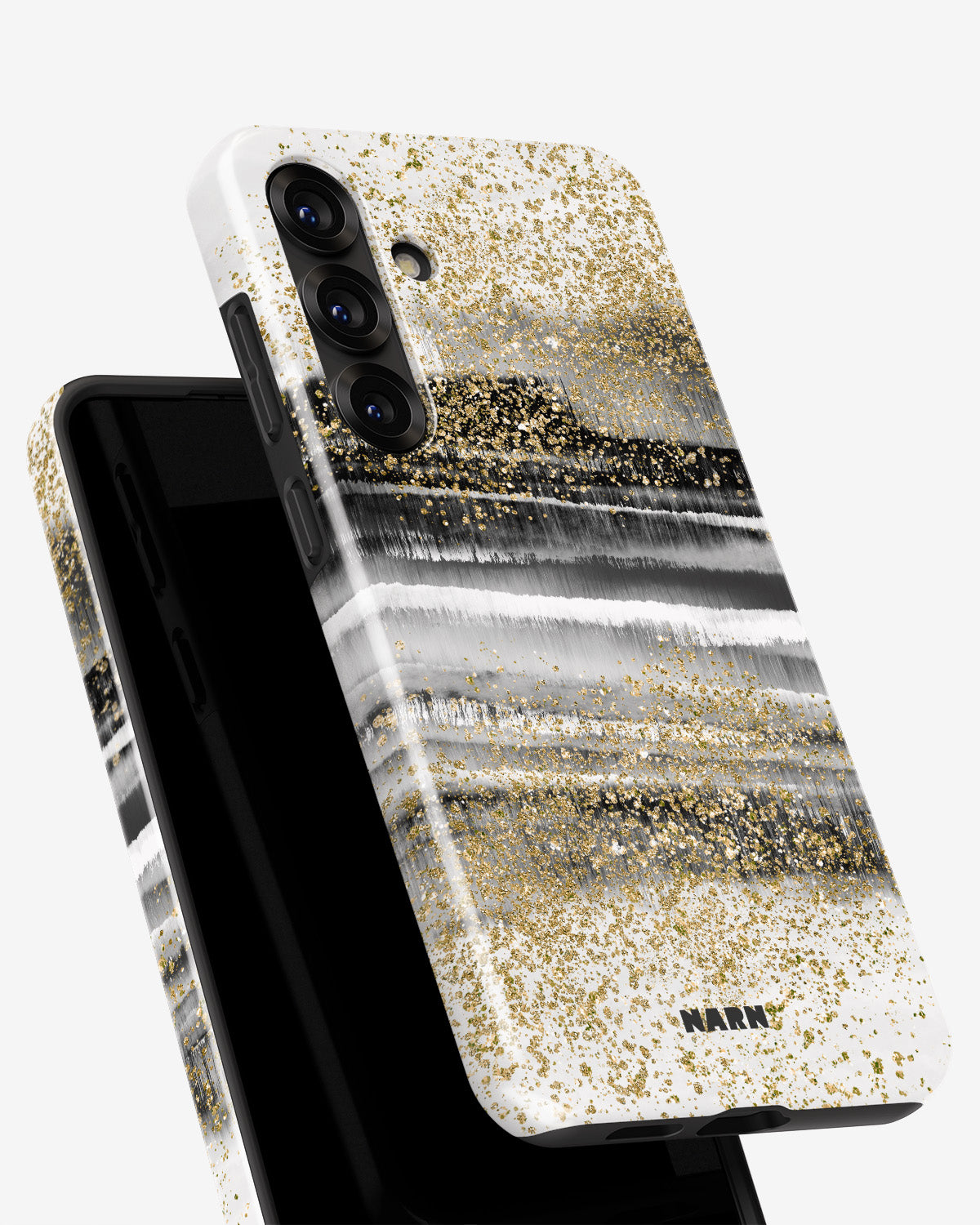 Samsung Galaxy A36 Tough Case – Sparkly Tie Dye - View 4