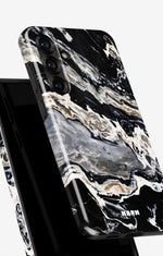 Samsung Galaxy A36 Tough Case – Dark Swirl - View 4