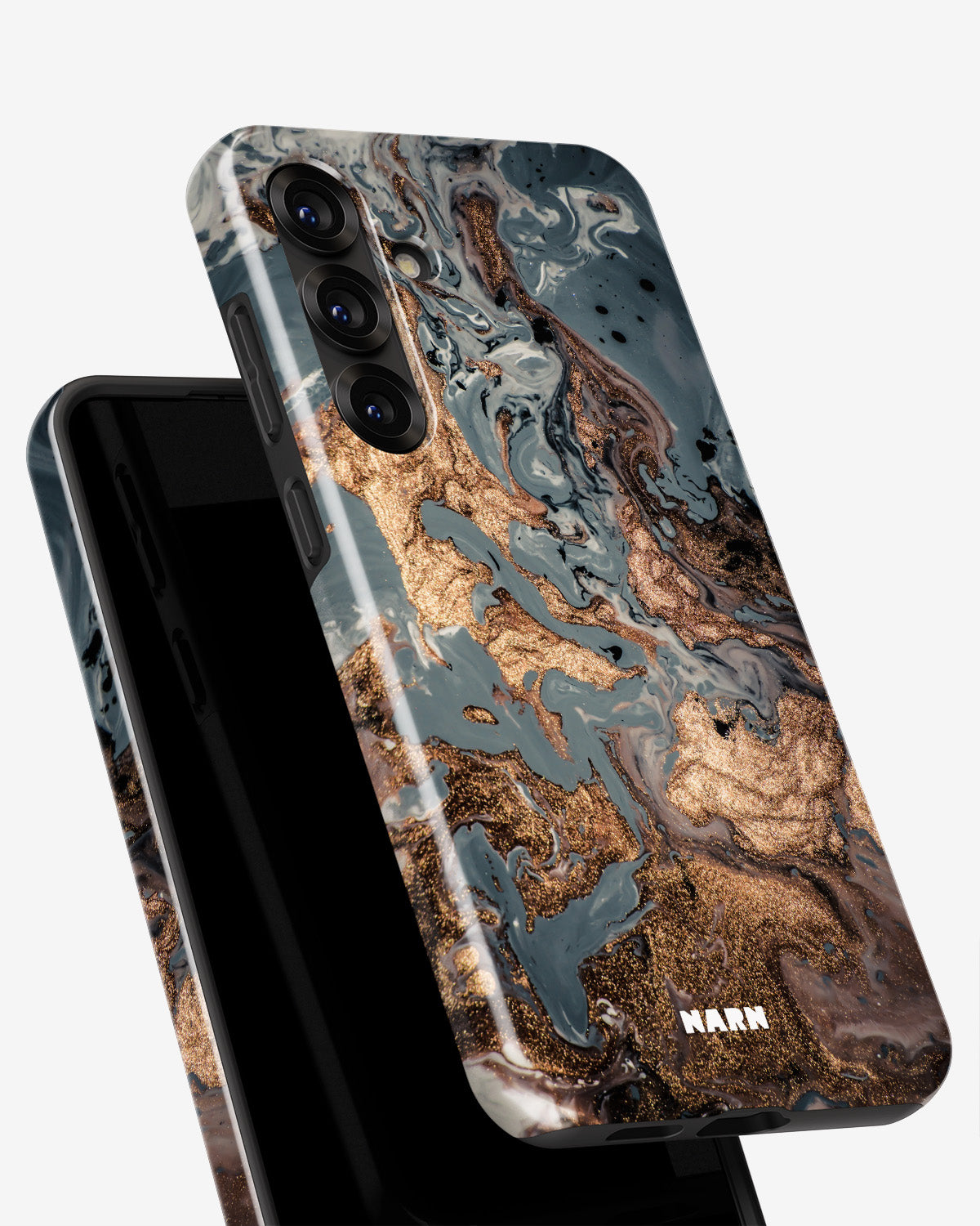 Samsung Galaxy A36 Tough Case – Molten Gold - View 4