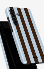 Samsung Galaxy A36 Tough Case – Bistro Stripes - View 4