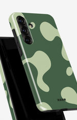 Samsung Galaxy A36 Tough Case – Green Blend - View 4