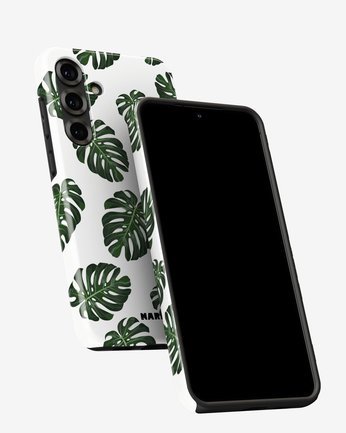 Samsung Galaxy A36 Tough Case – Monstera Pattern - View 5