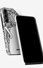 Samsung Galaxy A36 Tough Case – Mandala Elephant - View 5