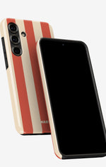 Samsung Galaxy A36 Tough Case – Sunset Stripes - View 5
