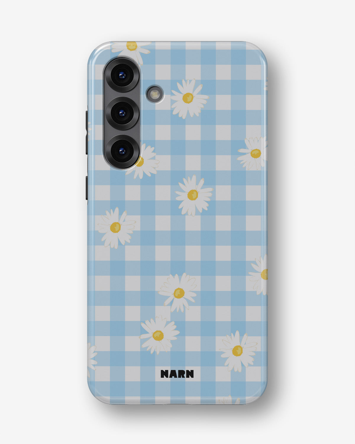 Samsung Galaxy S23 5G Tough Case – Blue Daisies - View 1