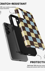 Samsung Galaxy S23 5G Tough Case – Butter Check - View 2