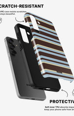Samsung Galaxy S23 5G Tough Case – Latte Lines - View 2