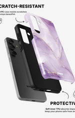 Samsung Galaxy S23 5G Tough Case – Lilac - View 2