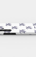 Samsung Galaxy S23 5G Tough Case – Blue Turtles - View 3
