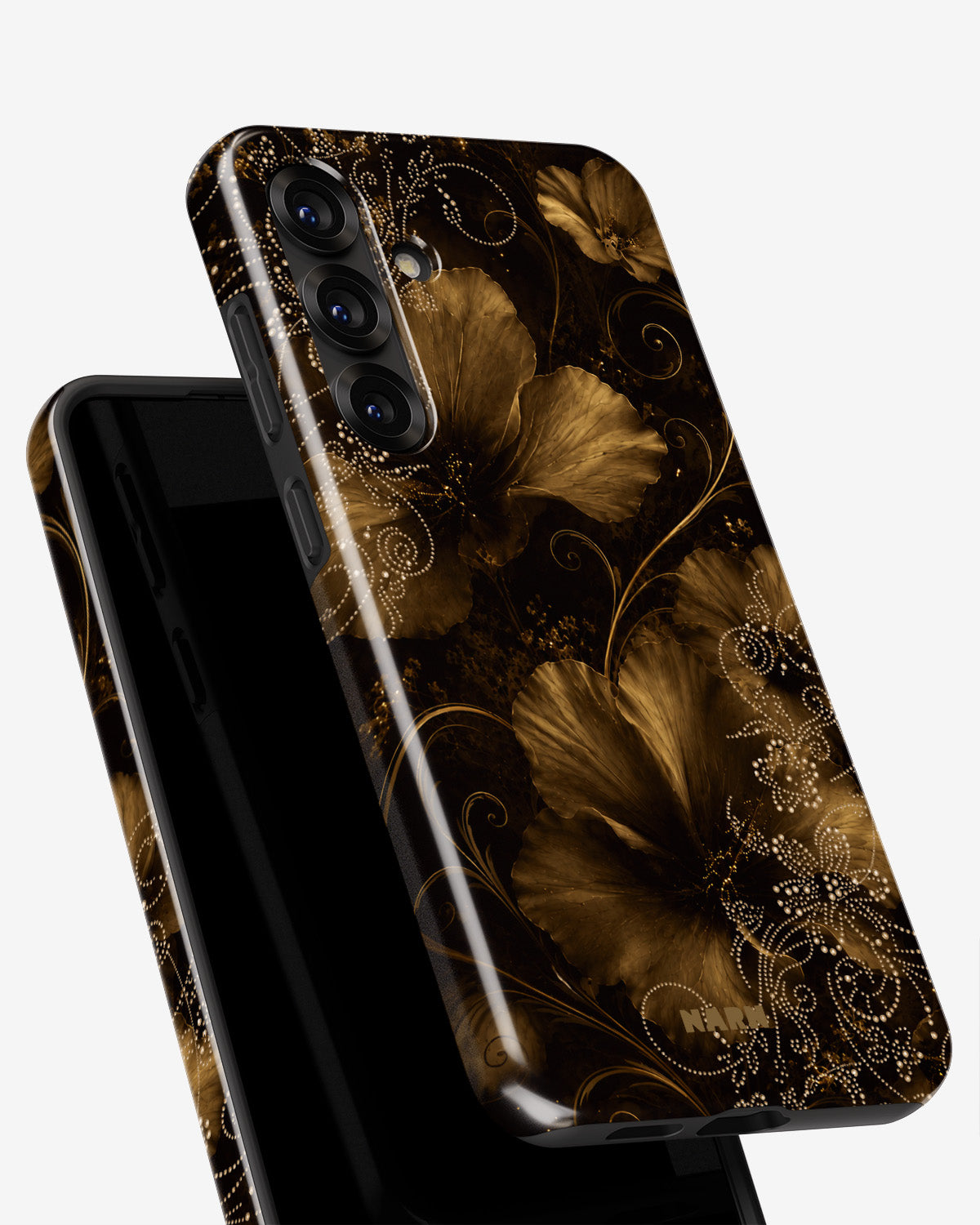 Samsung Galaxy S23 5G Tough Case – Bloom Noir - View 4
