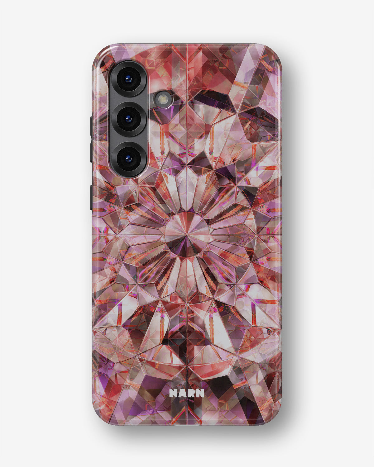 Samsung Galaxy S23 5G Tough Case – Pink Crystals - View 1