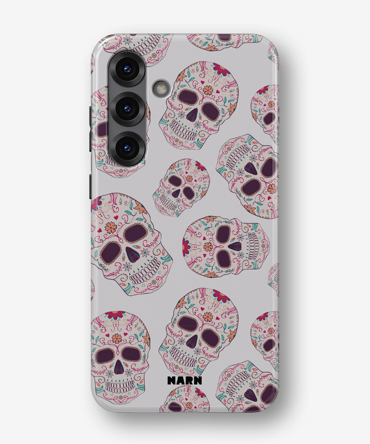 Samsung Galaxy S23 5G Tough Case – Calavera Skulls - View 1
