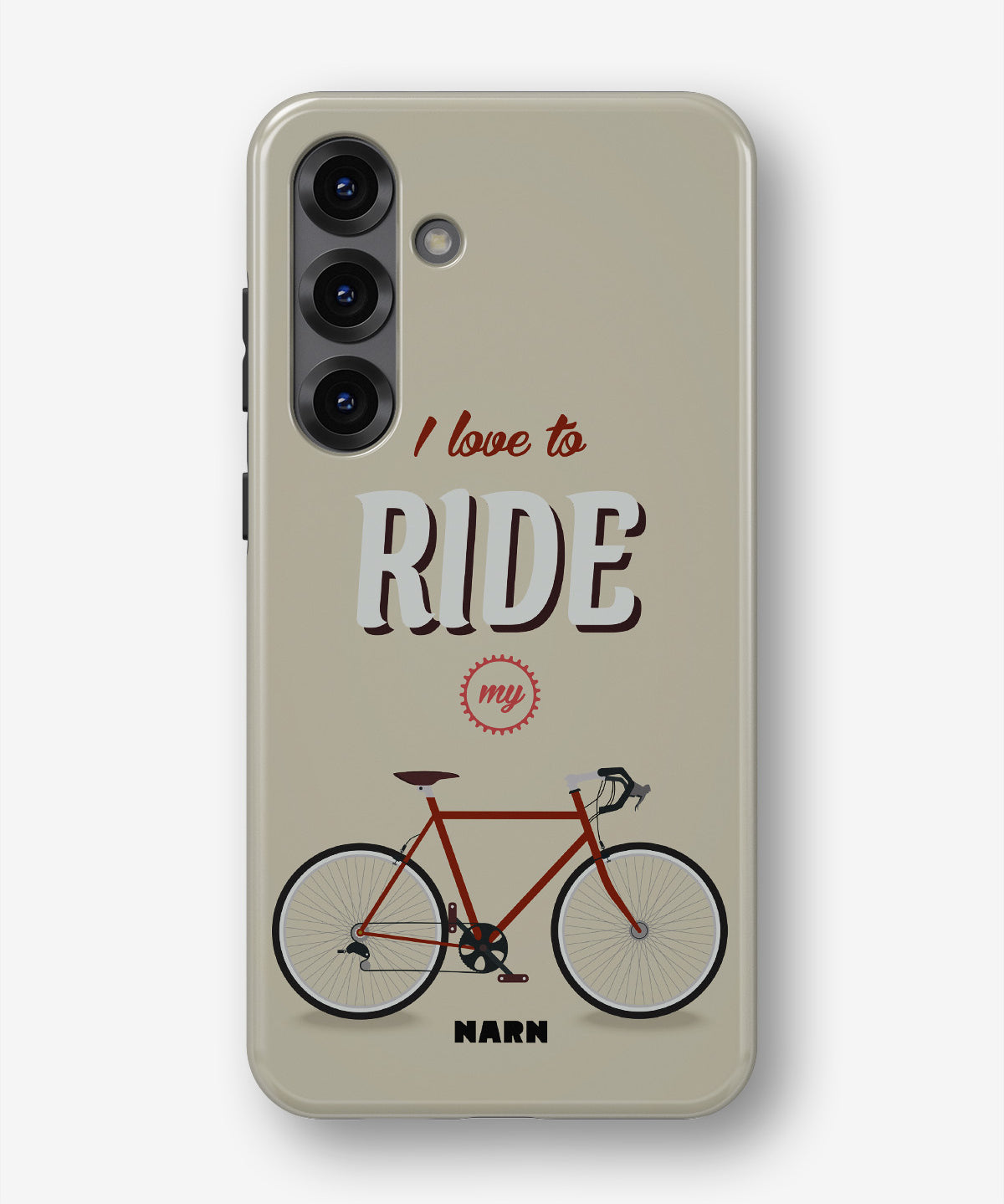 Samsung Galaxy S23 5G Tough Case – Ride My Bicycle - View 1