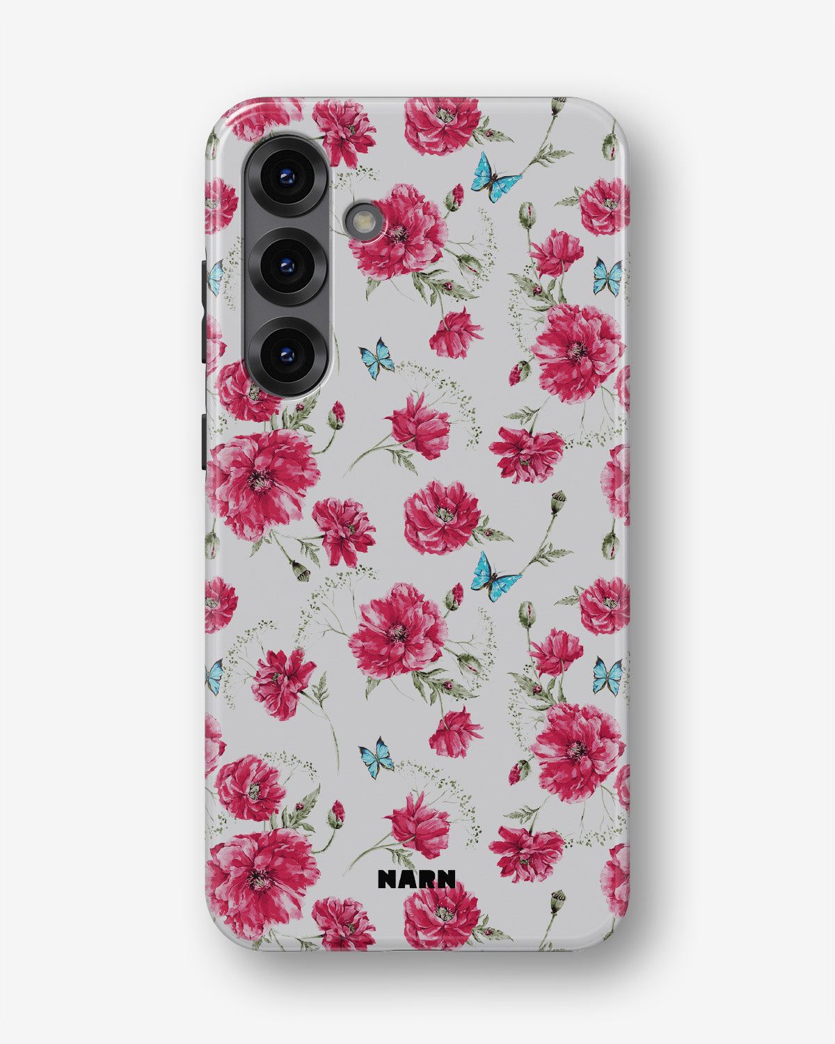 Samsung Galaxy S23 5G Tough Case – Poppies in Bloom - View 1