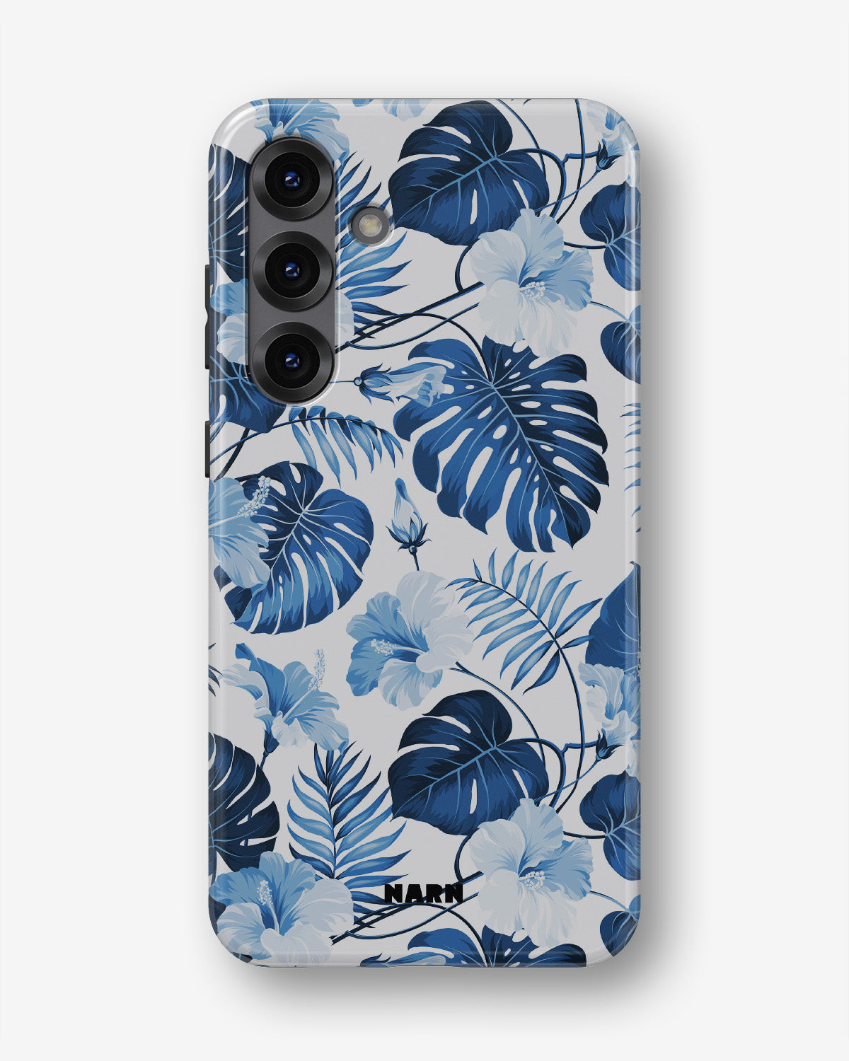 Samsung Galaxy S23 5G Tough Case – Blue Tropics - View 1