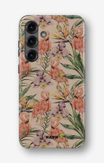 Samsung Galaxy S23 5G Tough Case – Flamingos & Flowers - View 1