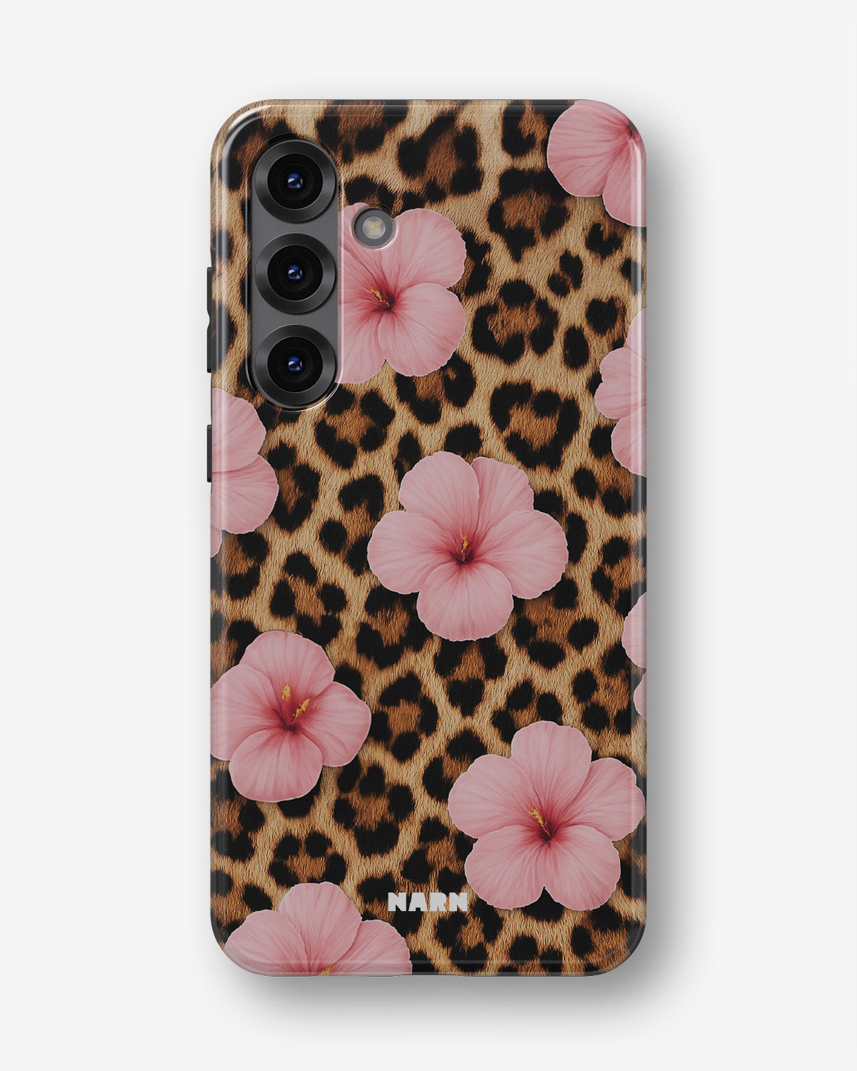 Samsung Galaxy S23 5G Tough Case – Leopard Flower - View 1