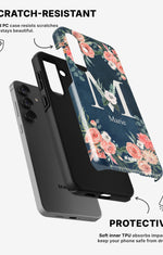 Samsung Galaxy S23 5G Tough Case – Custom - Floral - View 2