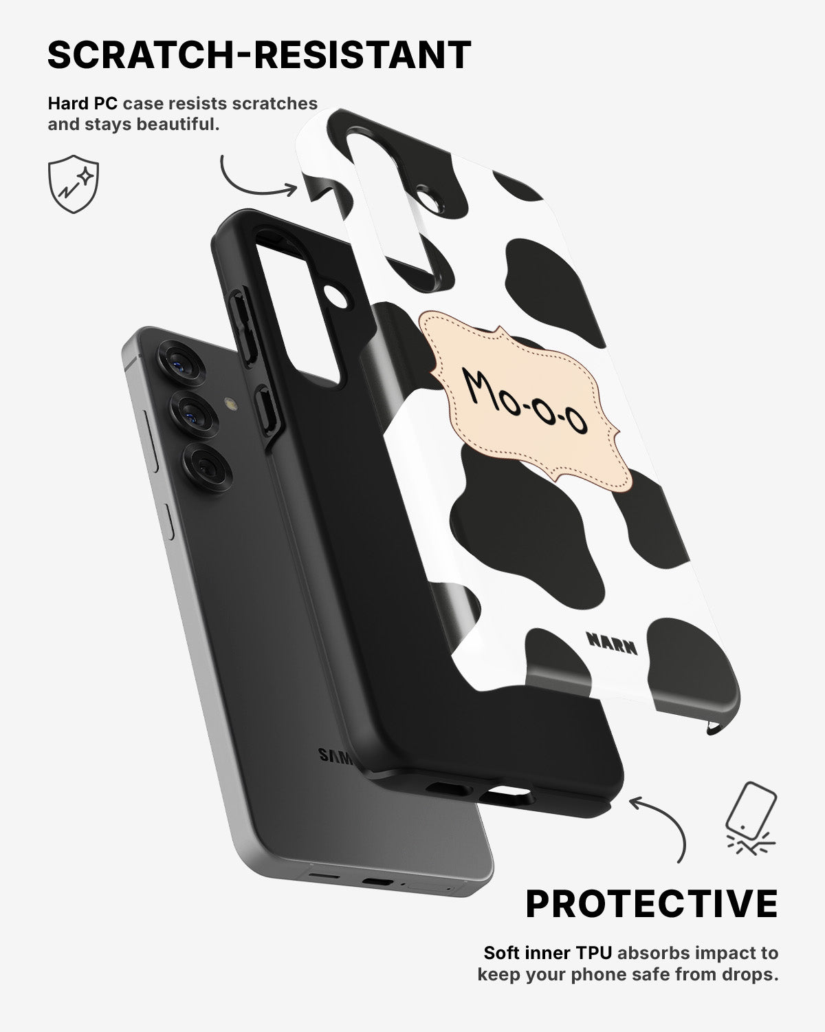 Samsung Galaxy S23 5G Tough Case – Mo-o-o - View 2