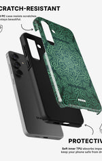 Samsung Galaxy S23 5G Tough Case – Retro Forest - View 2