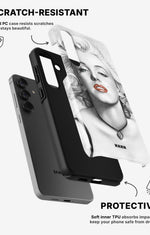 Samsung Galaxy S23 5G Tough Case – Marilyn - View 2