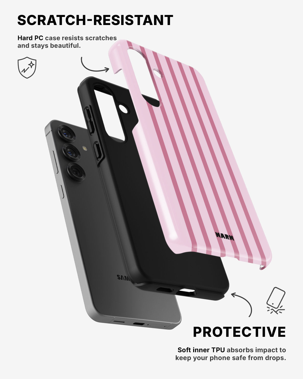 Samsung Galaxy S23 5G Tough Case – Class Crush - View 2