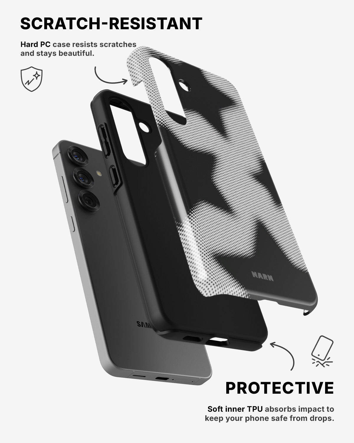 Samsung Galaxy S23 5G Tough Case – Starstruck - View 2