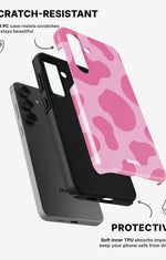 Samsung Galaxy S23 5G Tough Case – Pink Moo - View 2