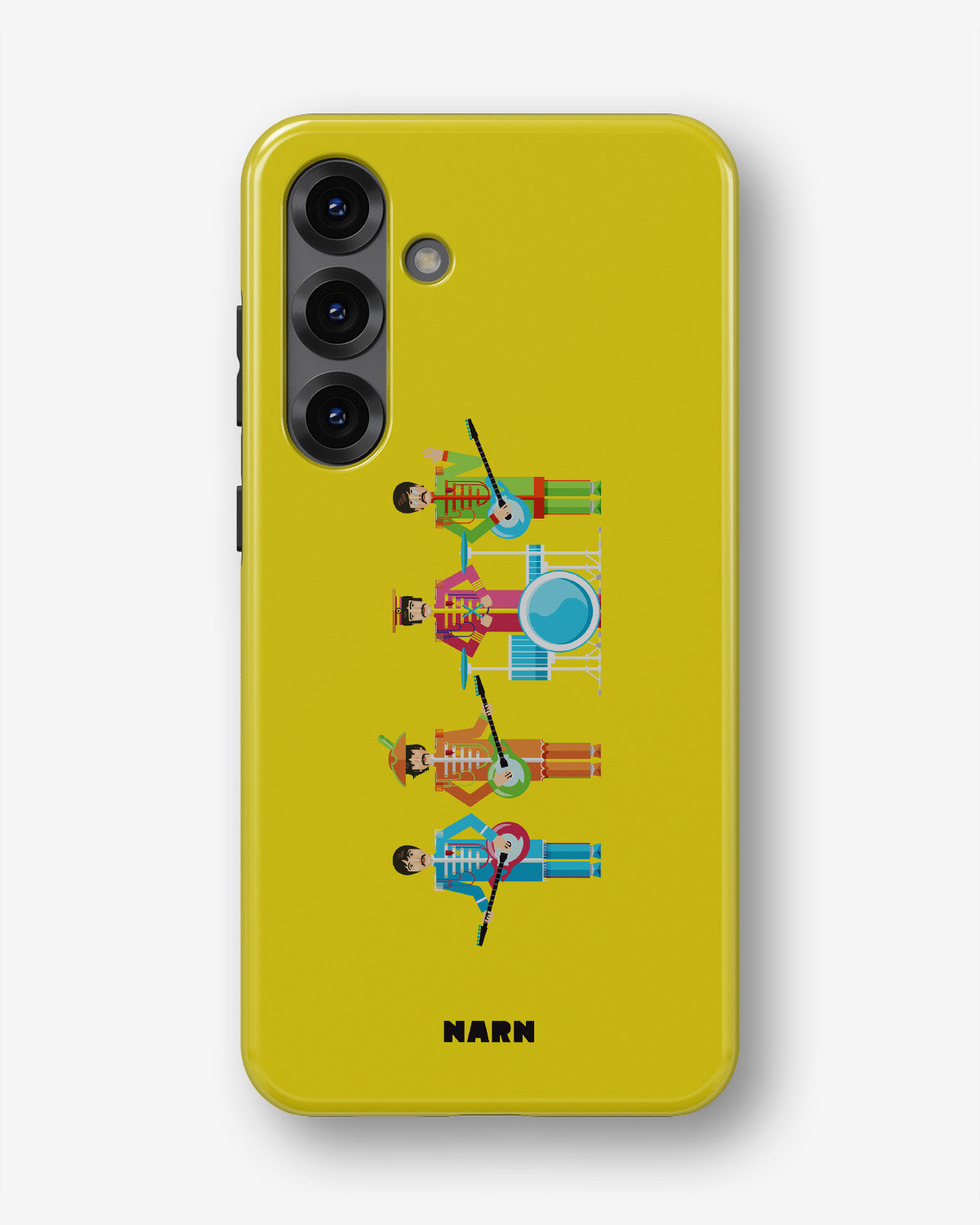 Samsung Galaxy A55 5G Tough Case – Beatles Yellow - View 1