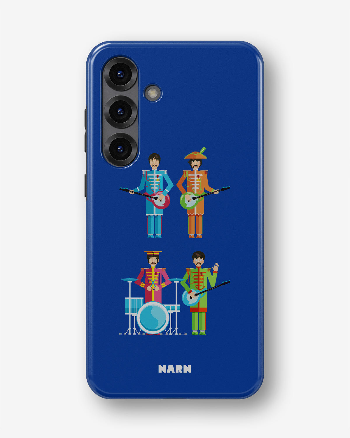 Samsung Galaxy A55 5G Tough Case – Beatles Blue - View 1
