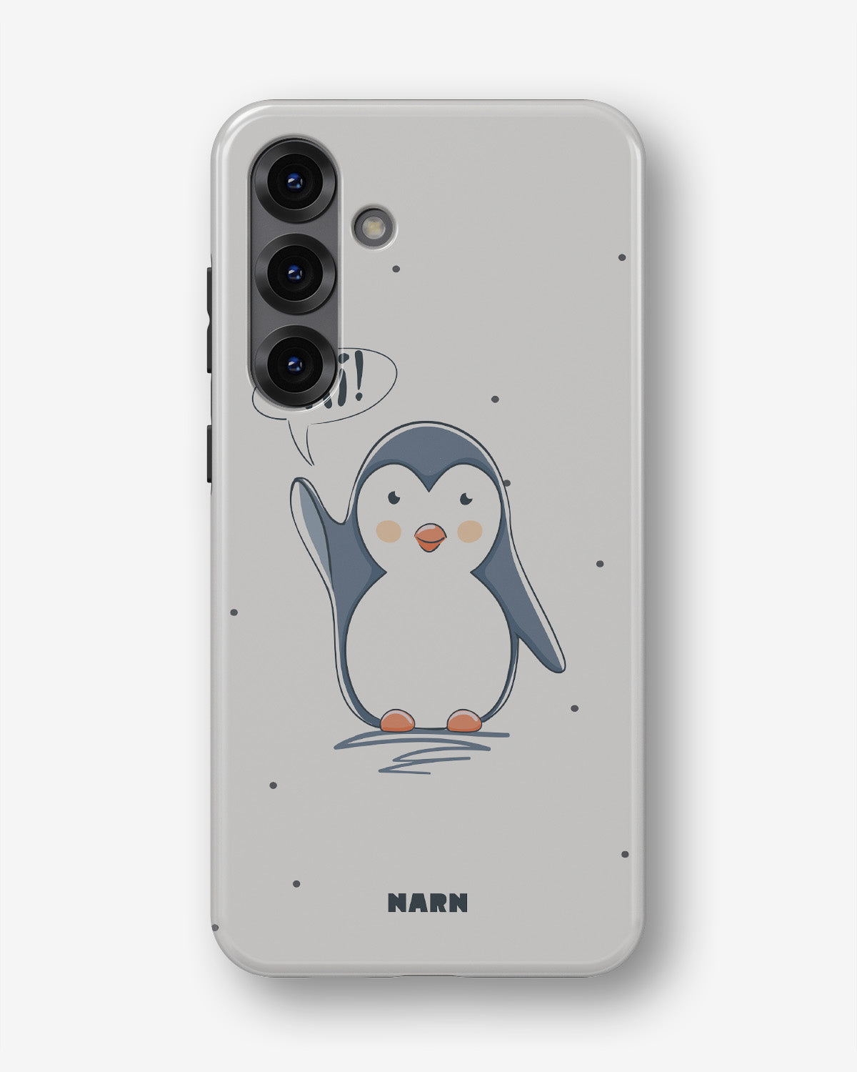 Samsung Galaxy A55 5G Tough Case – Cute Penguin - View 1