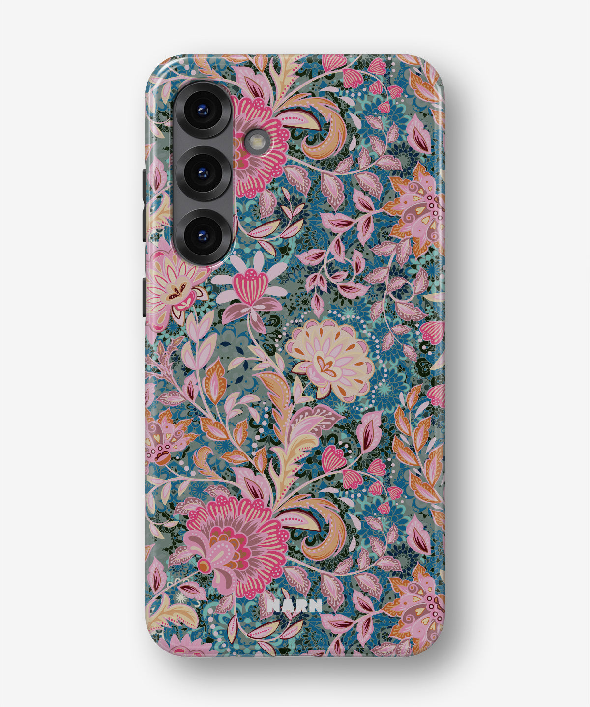 Samsung Galaxy A55 5G Tough Case – Fantasy Flowers - View 1