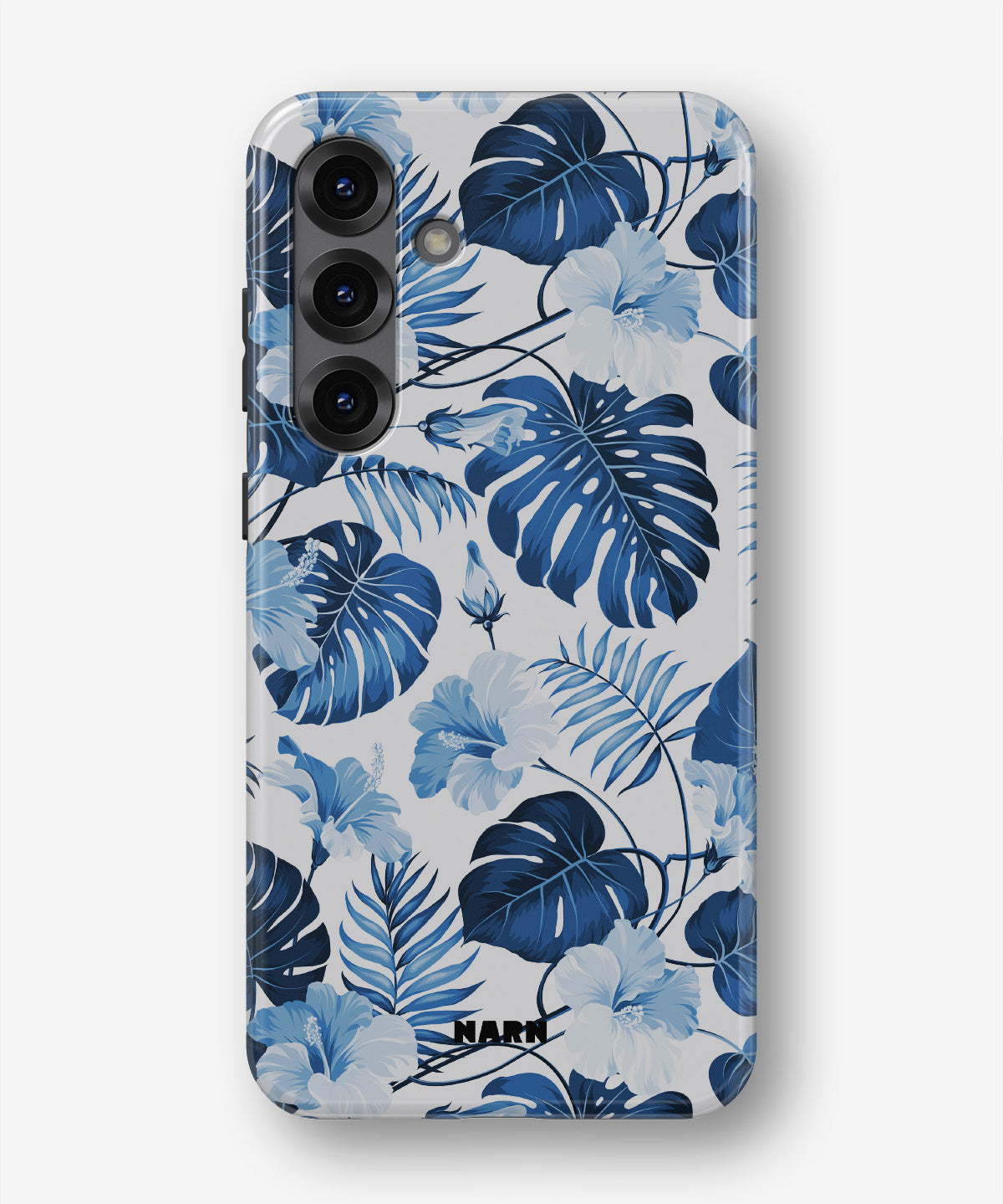 Samsung Galaxy A55 5G Tough Case – Blue Tropics - View 1