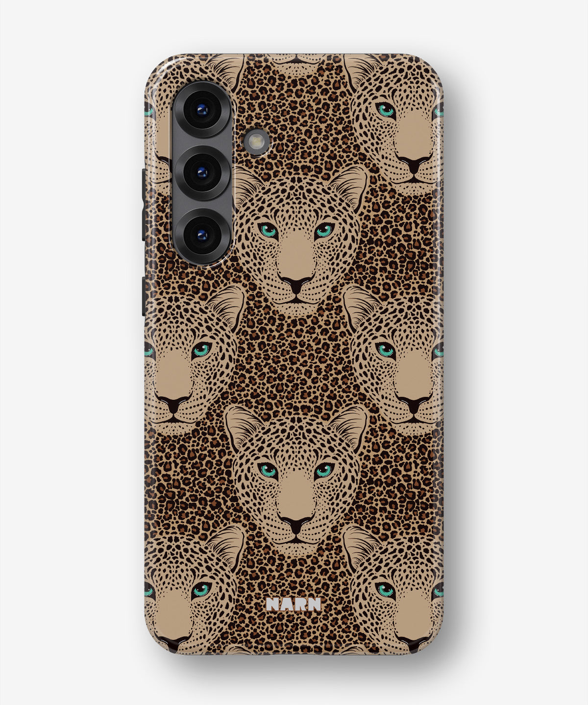 Samsung Galaxy A55 5G Tough Case – Leopard Gaze - View 1