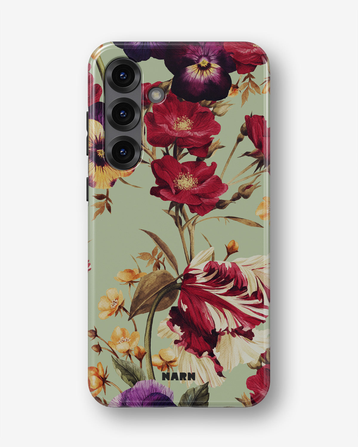 Samsung Galaxy A55 5G Tough Case – Pansy Pansy - View 1